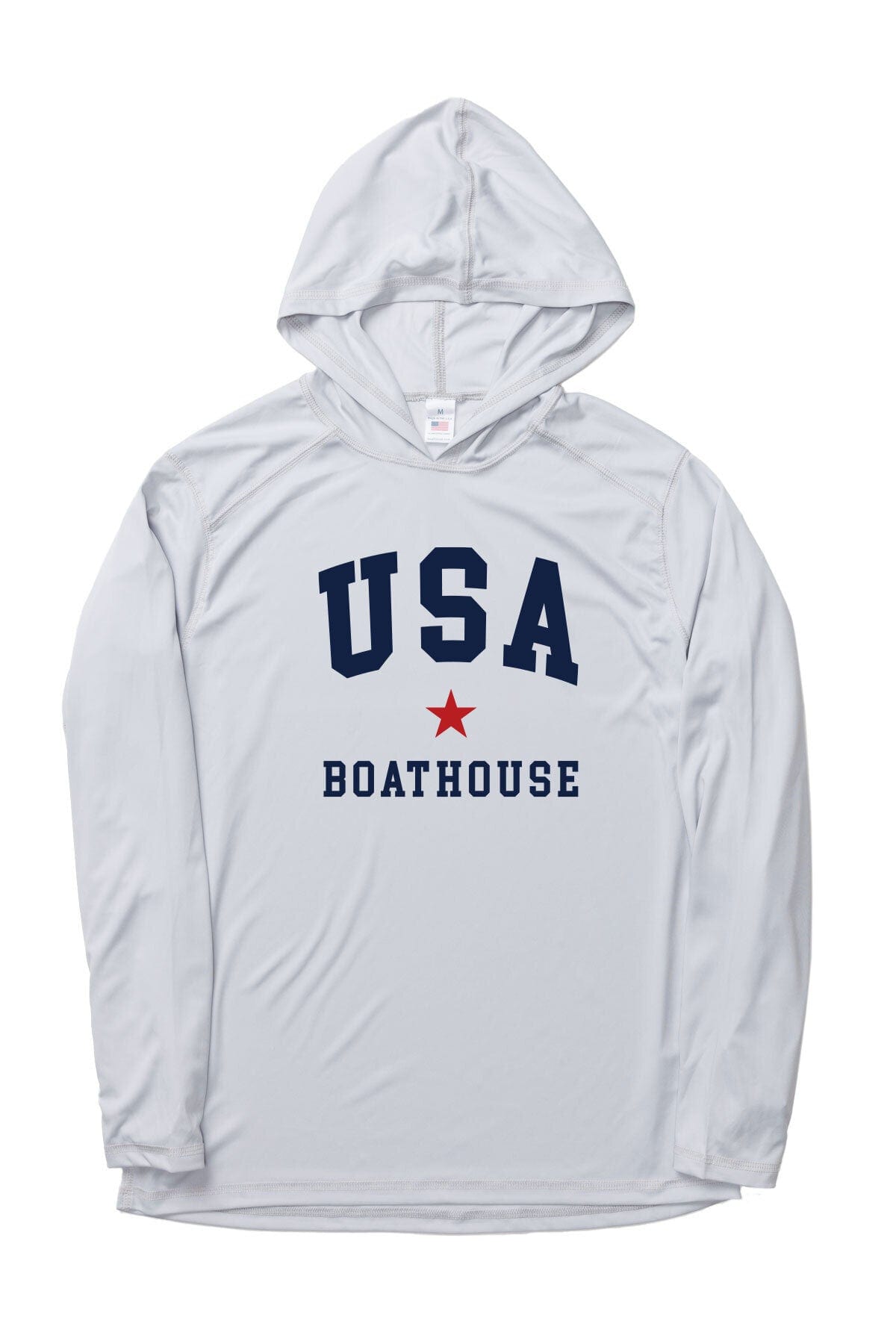 Unisex UV Protection USA Long Sleeve Hoodie